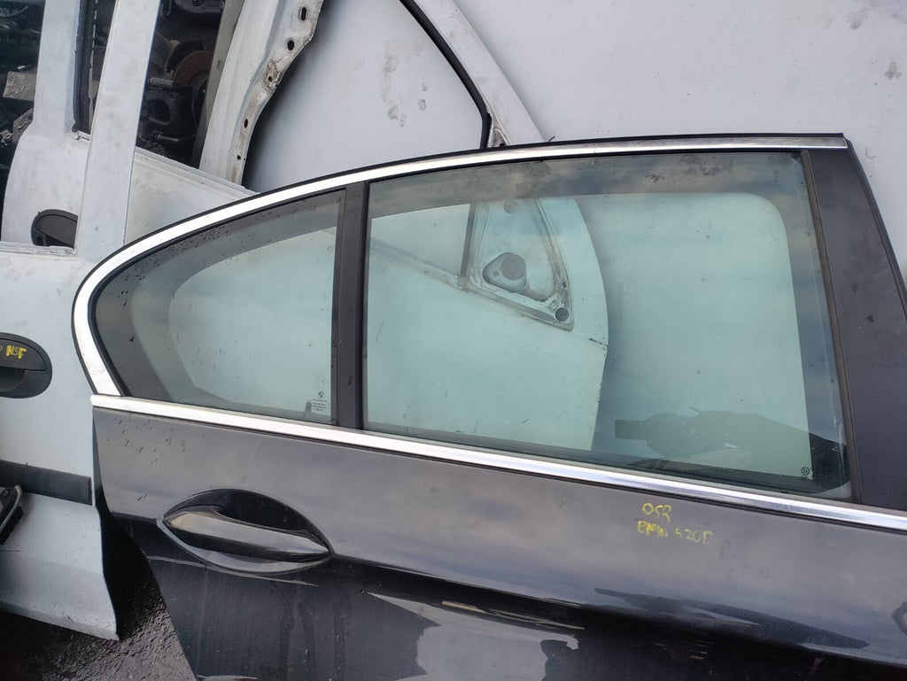 2011 BMW 5 SERIES F10 OSR DRIVER SIDE REAR COMPLETE  DOOR B90 GREY