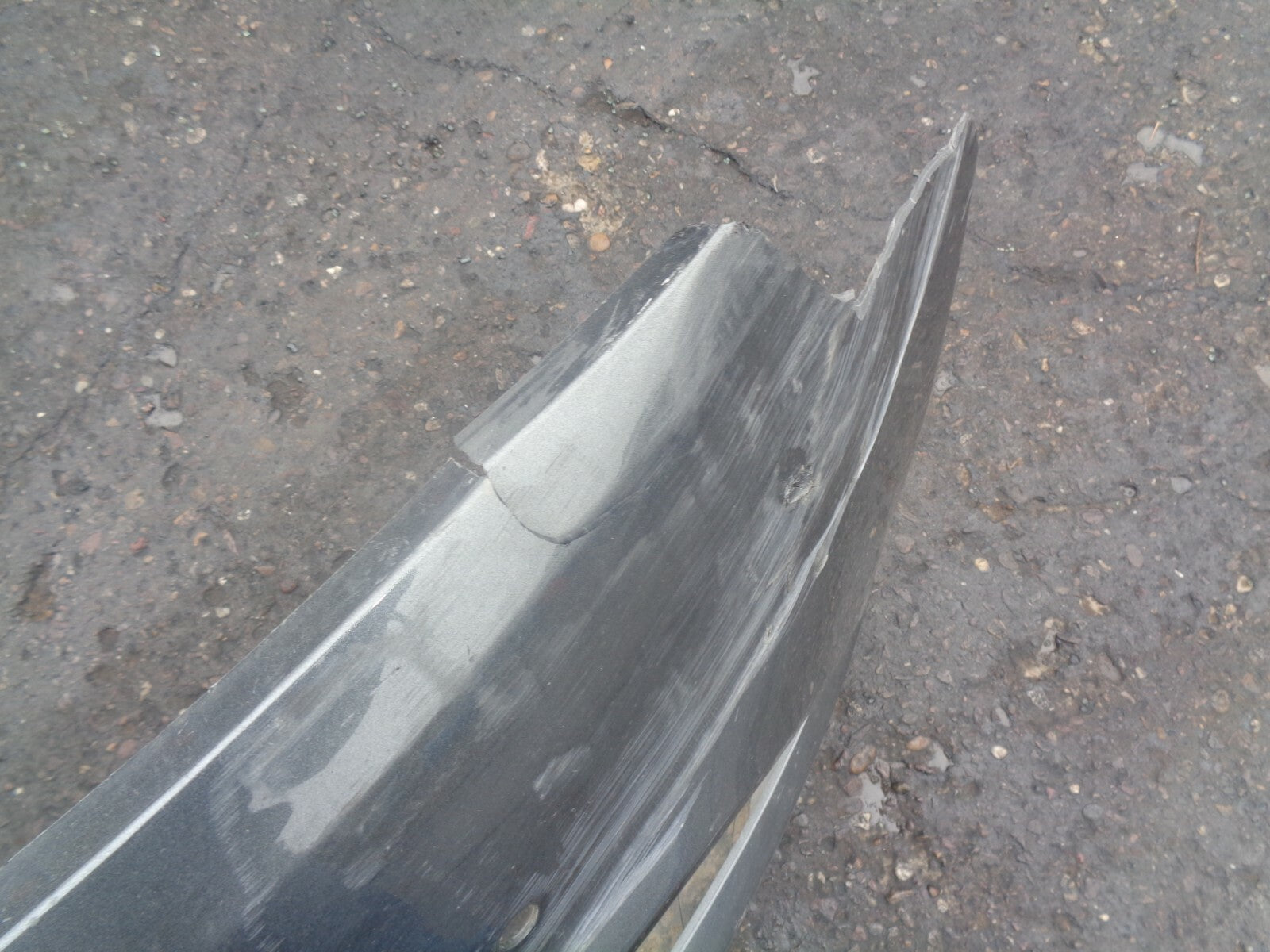 FORD MONDEO MK5 2015-2018 FRONT BUMPER GREY DAMAGED