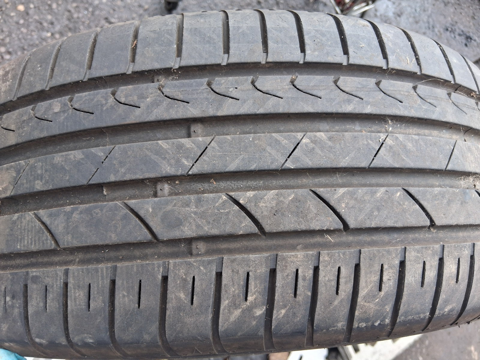 2005 RENAULT MEGANE MK2 17 INCH ALLOY WHEEL WITH TYRE 205/50R17
