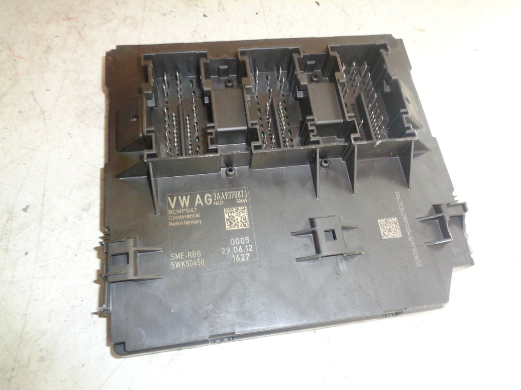 VW VOLKSWAGEN PASSAT CC 2012 FUSE BOX SUPPLY CONTROL ECU MODULE 3AA937087J