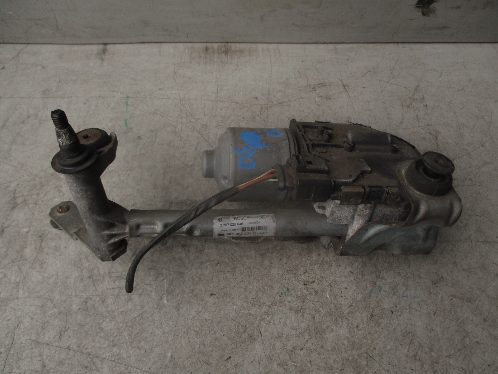 2004 SEAT ALTEA MK1 OSF DRIVER SIDE FRONT WIPER MOTOR 5P0955024C