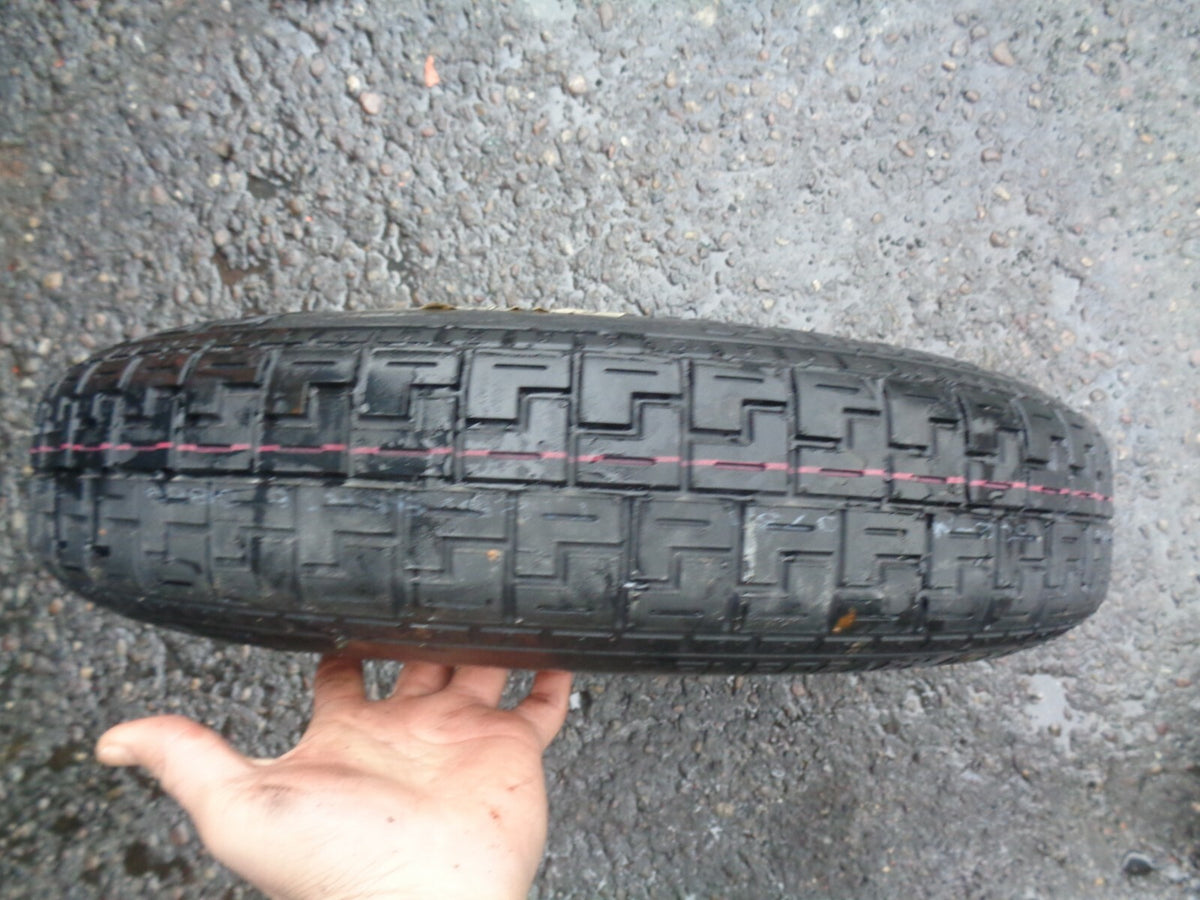 SAAB 9-3 9 3  16 INCH 5 STUDS EMERGENCY SPACE SAVER STEEL WHEEL TYRE 125/85R16