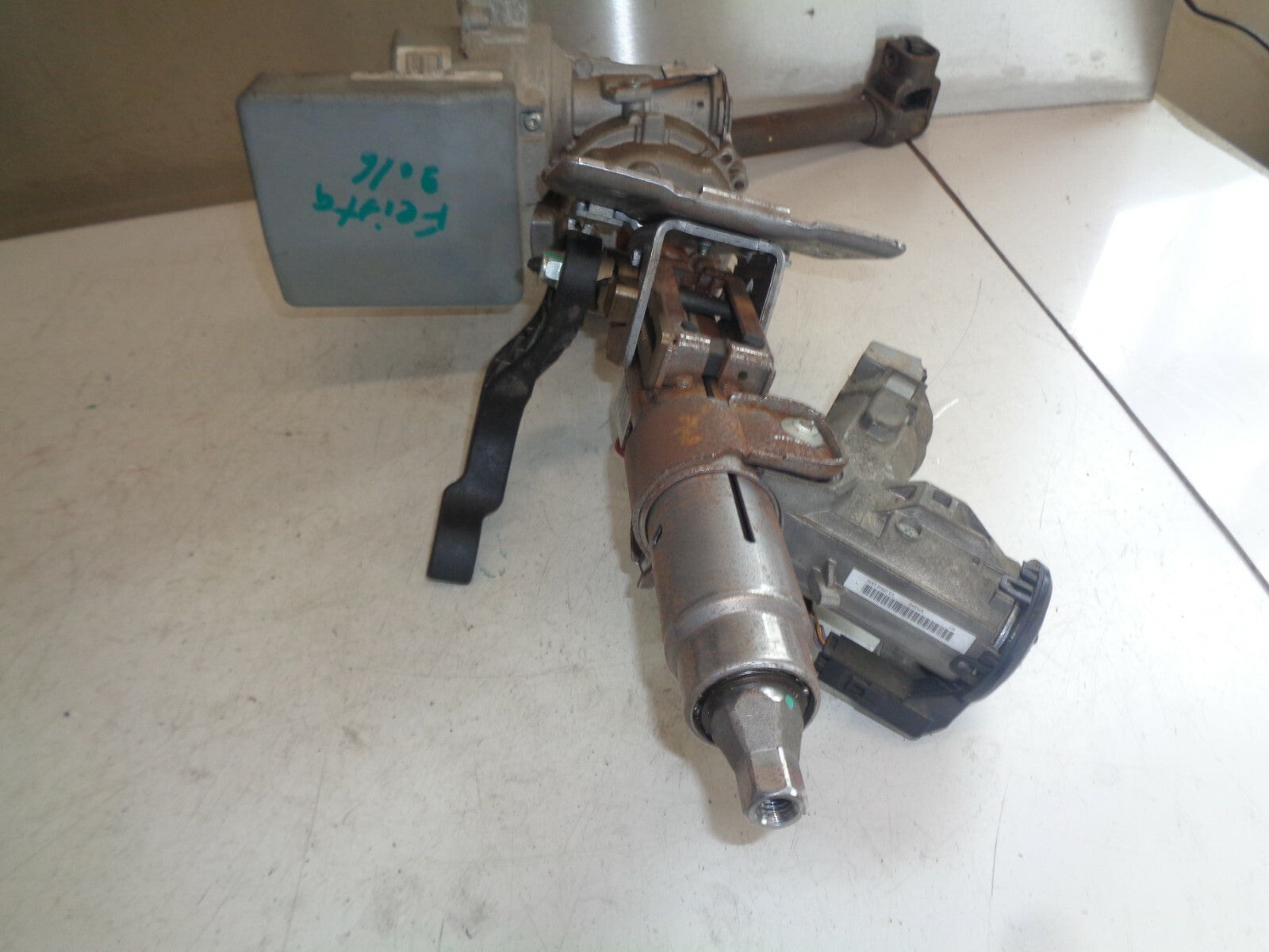 FORD FIESTA 2016 MK7 1.2 PETROL STEERING COLUMN C1BC3C529BU