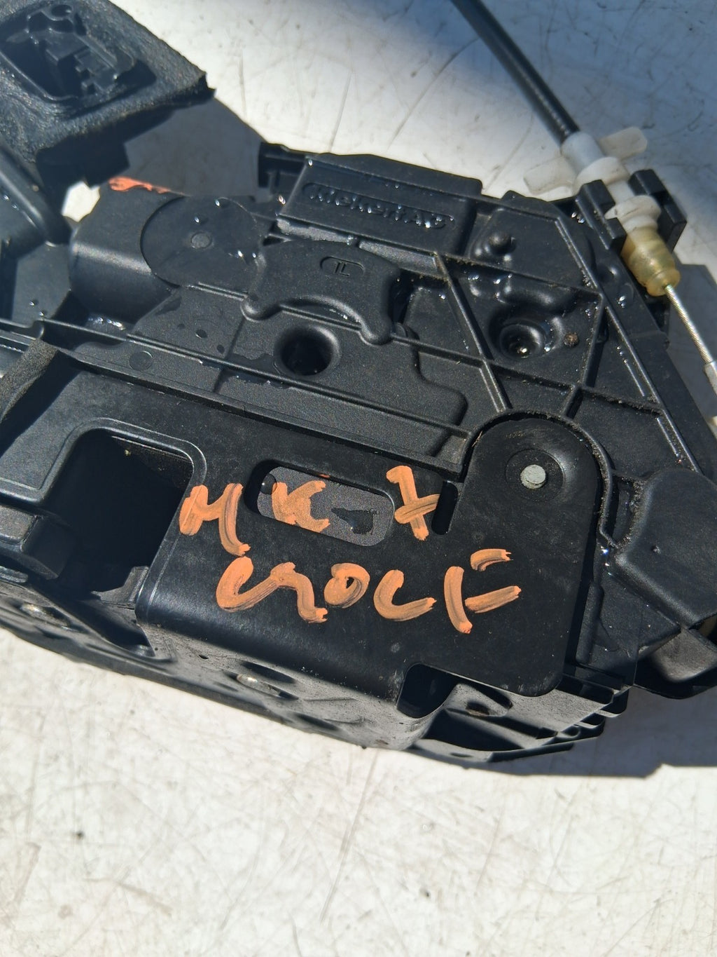 2013 VOLKSWAGEN GOLF 7 NSF NEAR LEFT PASSENGER SIDEFRONT DOOR LOCK B55K2837015D