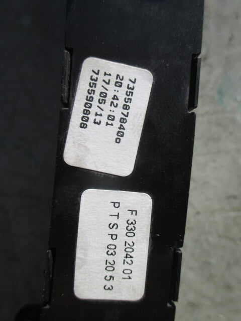 2013 FIAT 500L 1.3 DIESEL HAZARD EMERGENCY SWITCH PACK PANEL 735590808