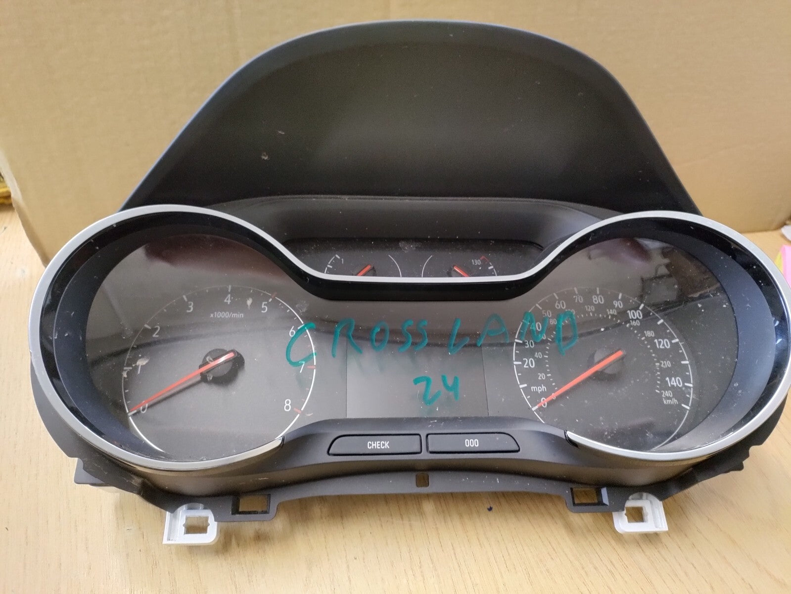 2024 VAUXHALL CROSSLAND X 1.2 PETROL SPEEDOMETER INSTRUMENT CLUSTER 9842123380