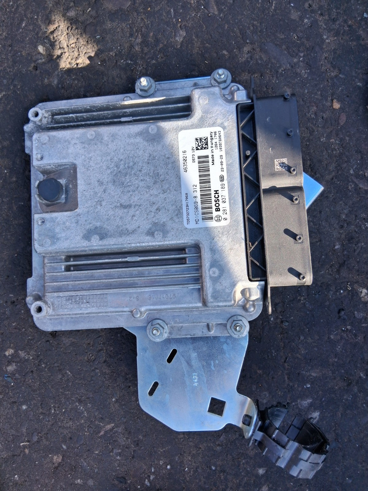 2024 FIAT DUCATO MK3 FACELIFT 2.2 DIESEL ECU ENGINE CONTROL UNIT 46350216