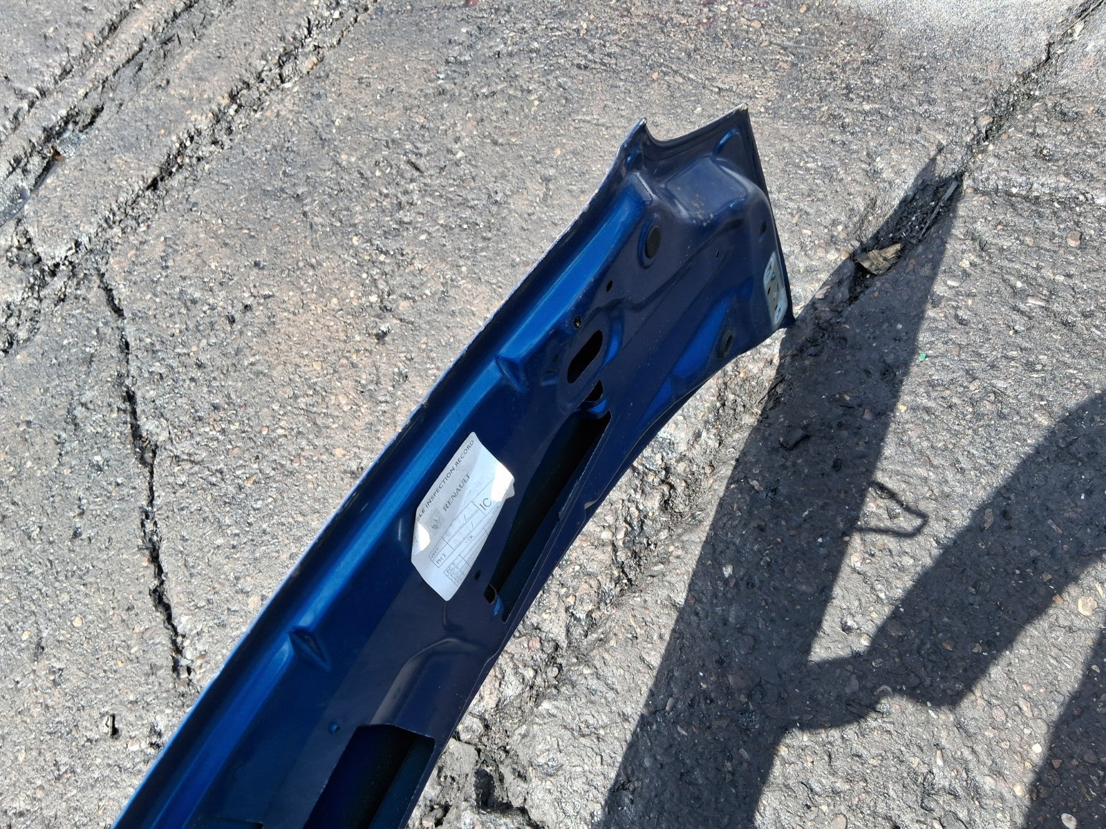 RENAULT MODUS 2010 FRONT BONNET HOOD PANEL BLUE TERNA