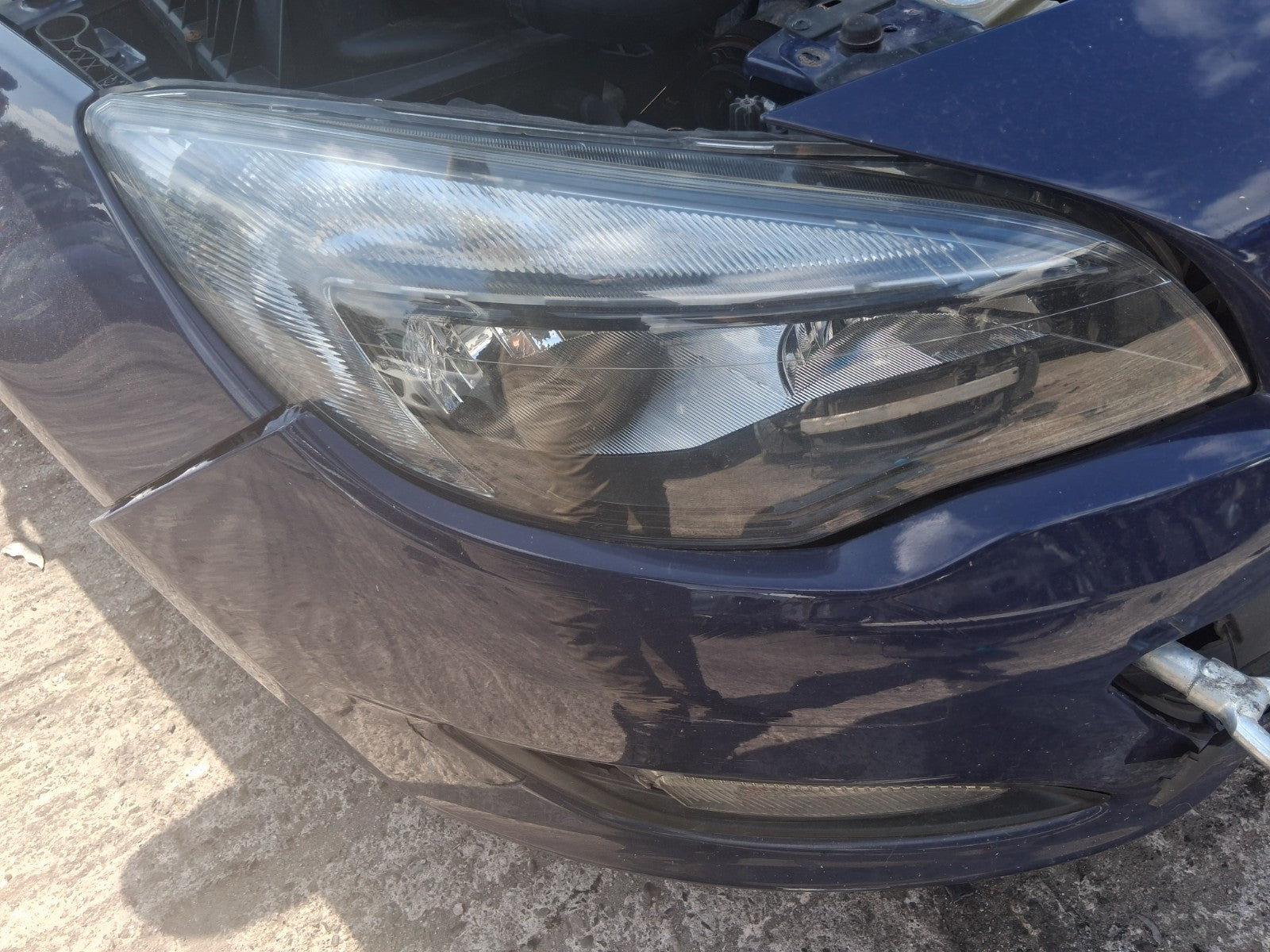 2013 VAUXHALL ASTRA J ESTATE OSF DRIVER SIDE FRONT RIGHT HEADLIGHT