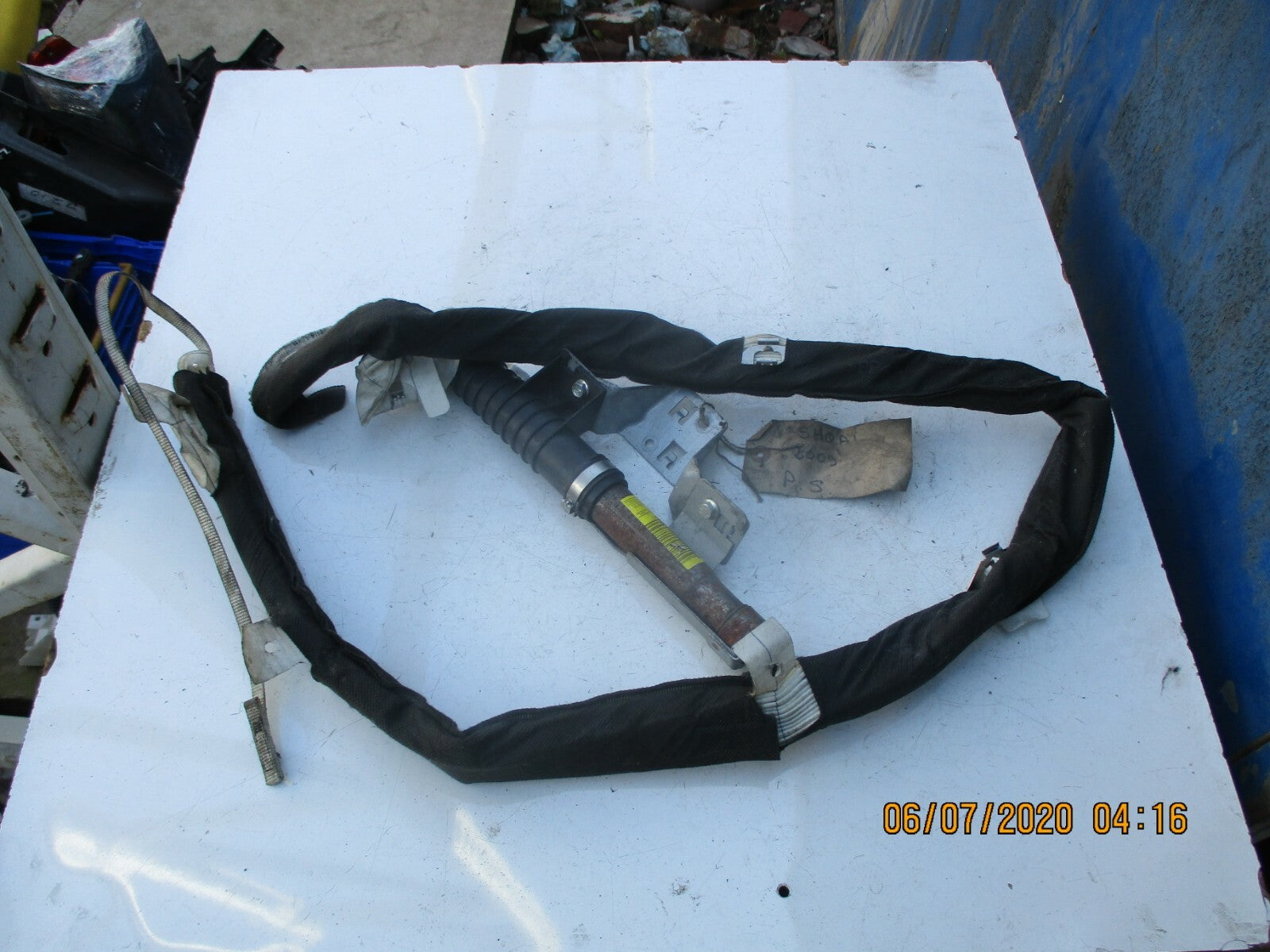 NISSAN QASHQAI J10 MK1 2009 NS PASSENGER SIDE CURTAIN AIRBAG UNIT ASSEMBLY