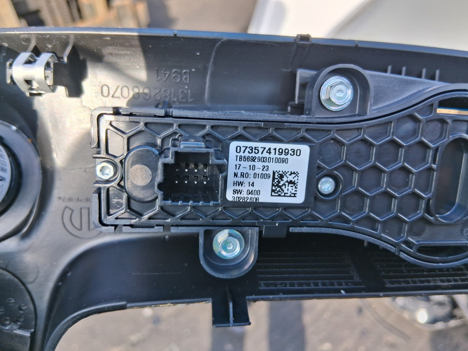 2024 FIAT DUCATO MK3 FACELIFT HAZARD SWITCH USB SOCKET PANEL 07357419930