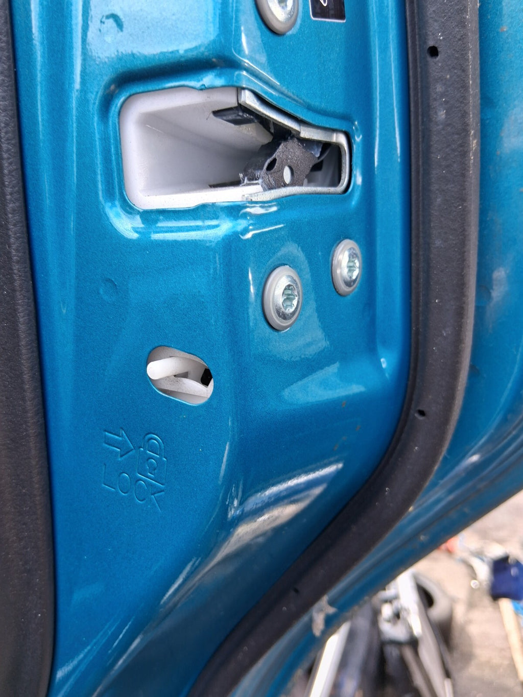 2022 SUZUKI IGNIS SZ5 OSR DRIVER SIDE REAR RIGHT DOOR LOCK MECHANISM
