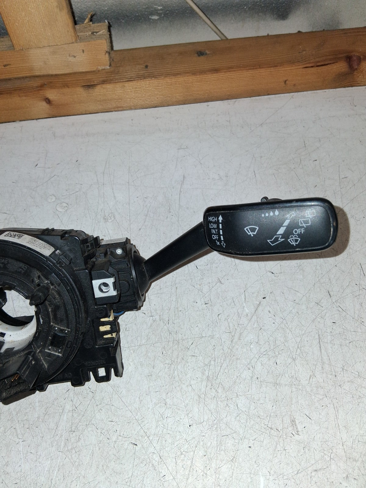 2013 VW VOLKSWAGEN GOLF MK7 WIPER INDICATOR STALK SWITCH SQUIB 5Q0953513AJ