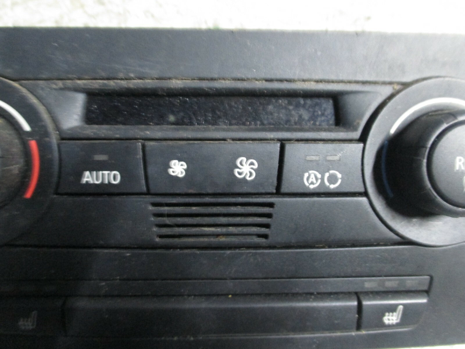 BMW 3 SERIES 2010 E90 HEATHER CONTROL PANEL 911713601