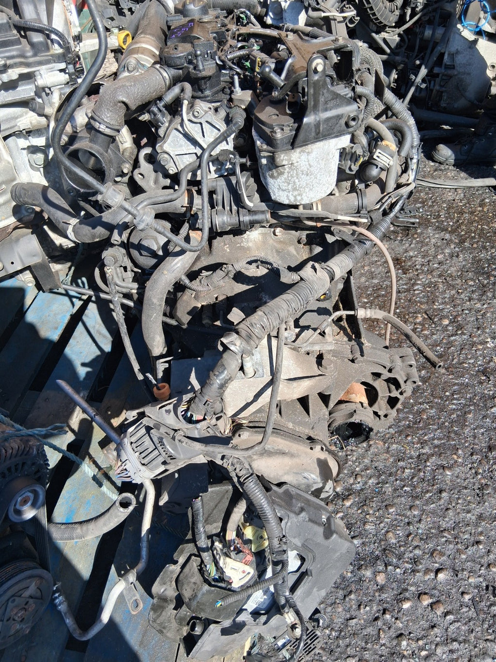 2014 FORD FIESTA MK7 1.5 DIESEL COMPLETE ENGINE UGJC MILES 75K