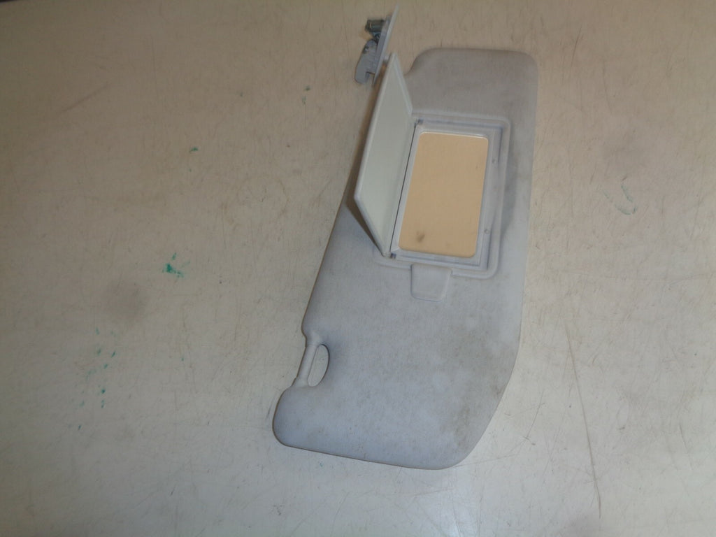 PEUGEOT 208 2012 OSF DRIVER SIDE FRONT SUN VISOR WHITE