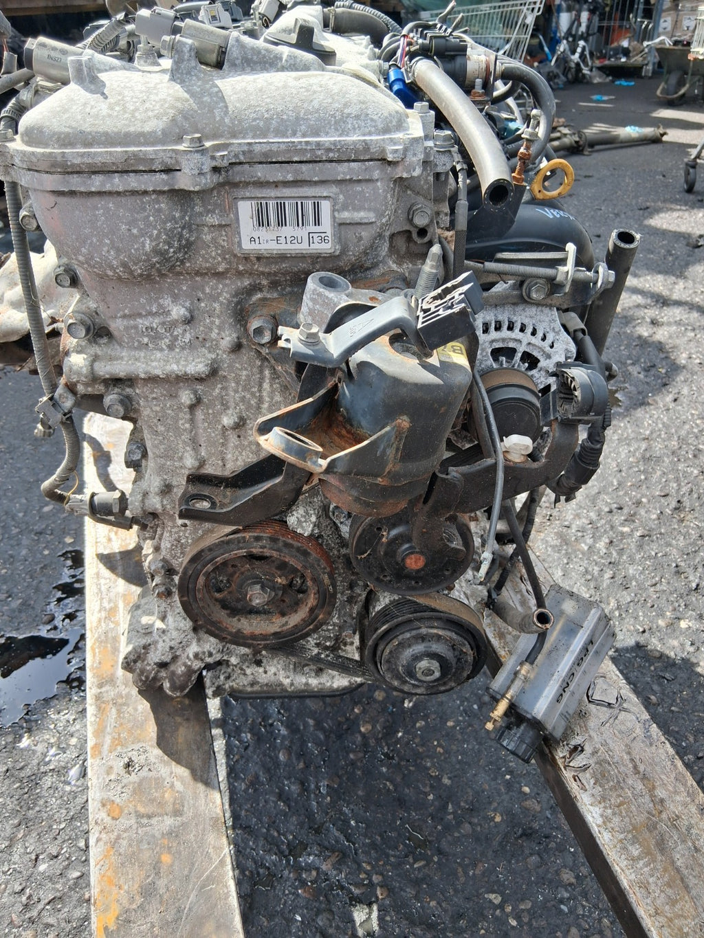 2017 TOYOTA VERSO 1.6 BI FUEL VALVEMATIC COMPLETE ENGINE 1ZR FAE 1ZR-FAE