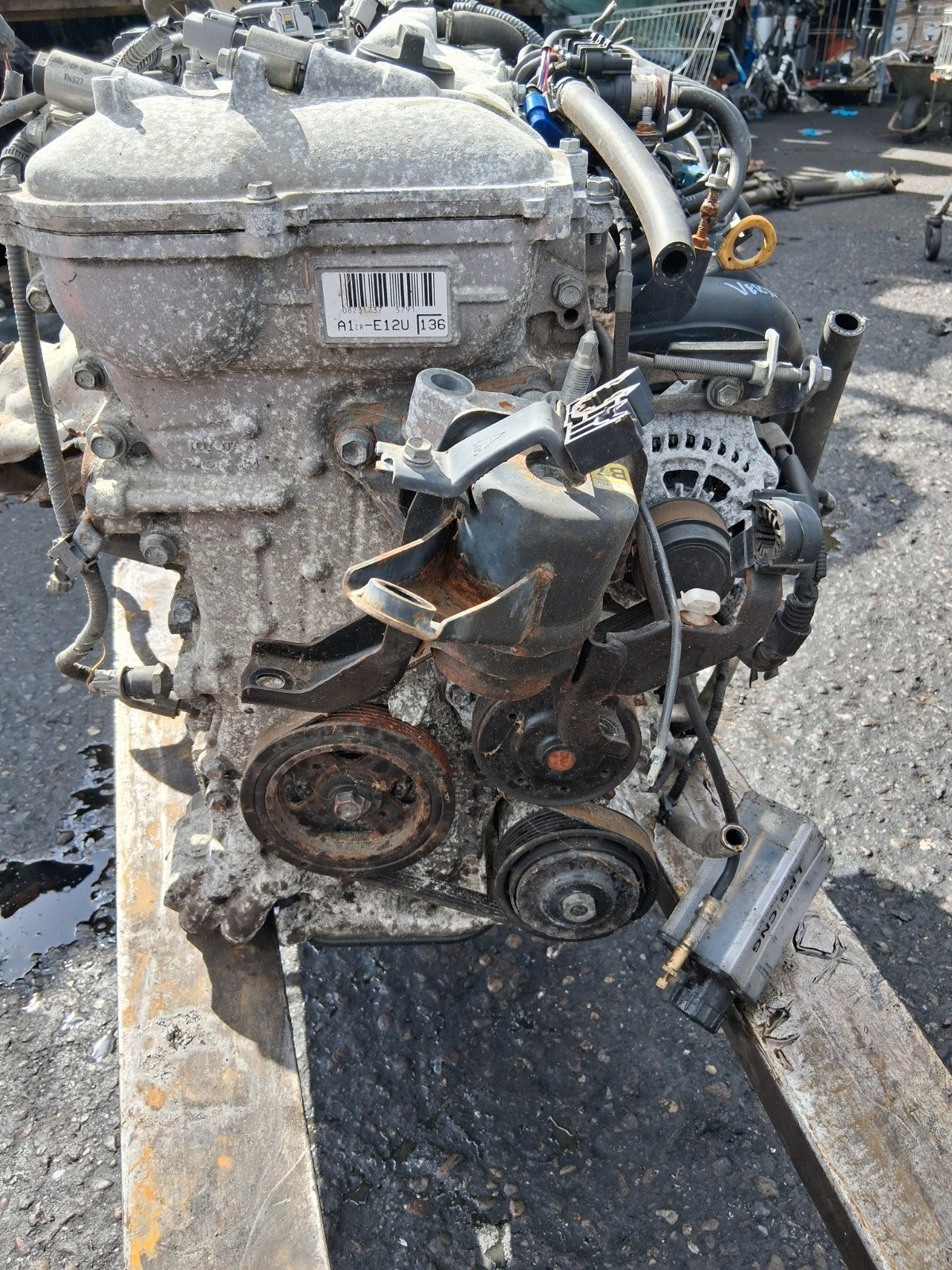 2017 TOYOTA VERSO 1.6 BI FUEL VALVEMATIC COMPLETE ENGINE 1ZR FAE 1ZR-FAE