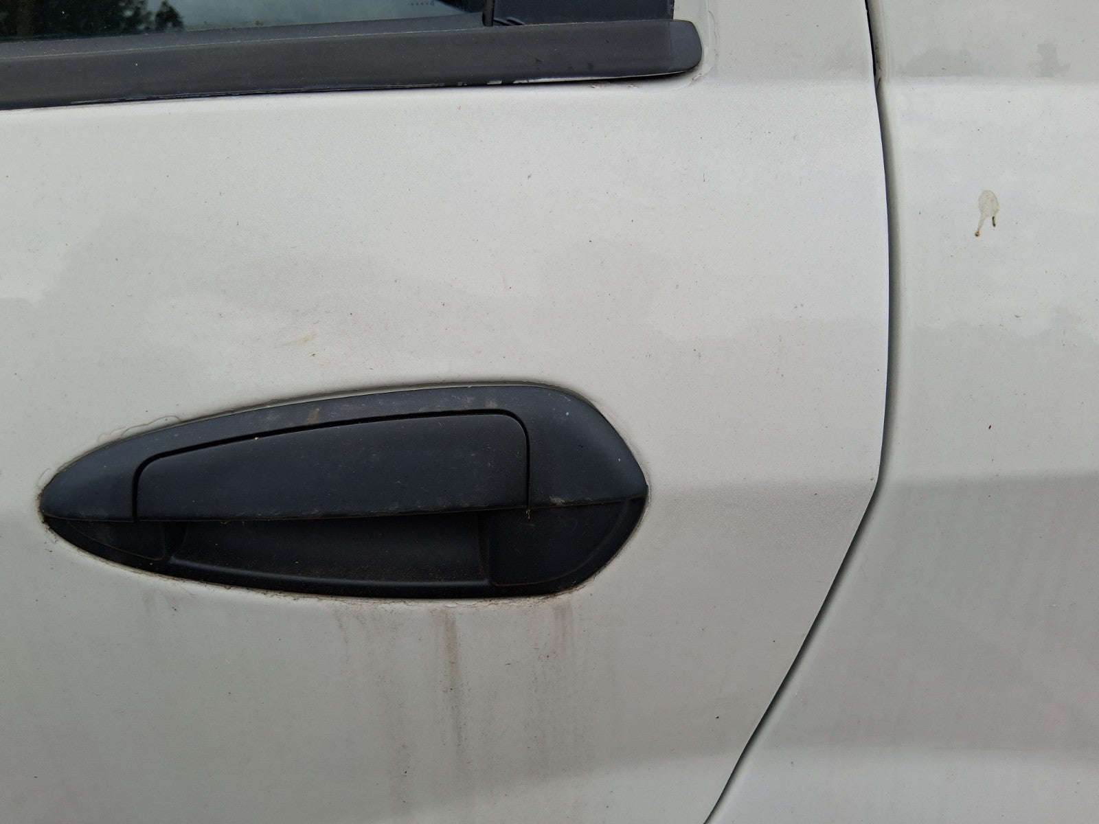 2014 FIAT PUNTO FACELIFT 5 DOOR MK3 NSR COMPLETE PASSENGER SIDE REAR DOOR WHITE