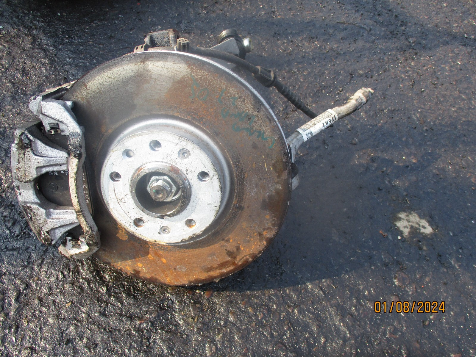 VAUXHALL GRANDLAND X 2023 1.5 DIESEL AUTO OSF DRIVER SIDE FRONT WHEEL HUB