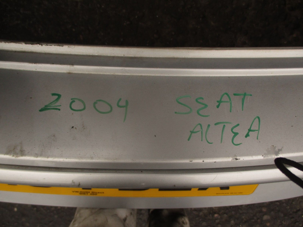 2004 SEAT ALTEA MK1 COMPLETE REAR BUMPER GREY