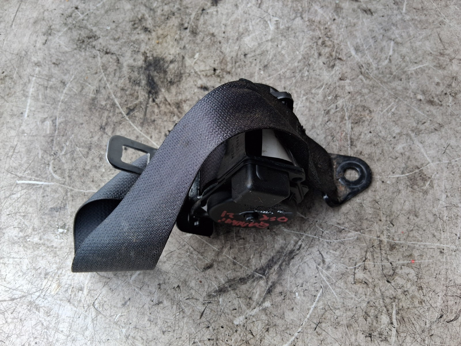 2020 NISSAN QASHQAI J11 MK2 OSR DRIVER SIDE REAR RIGHT SEAT BELT 80920AA