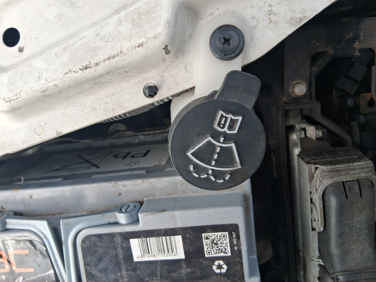 2015 VAUXHALL ANTARA MK1 WINDSCREEN WASHER WATER BOTTLE RESERVOIR