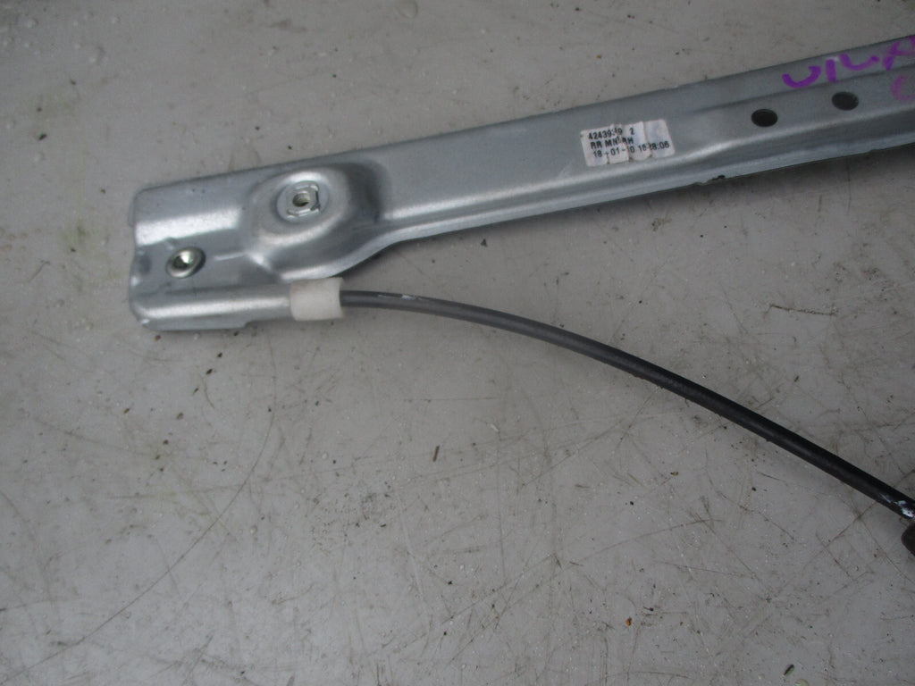 VAUXHALL VIVA MK4 OSR DRIVER SIDE REAR MANUAL WINDOW REGULATOR 42439349