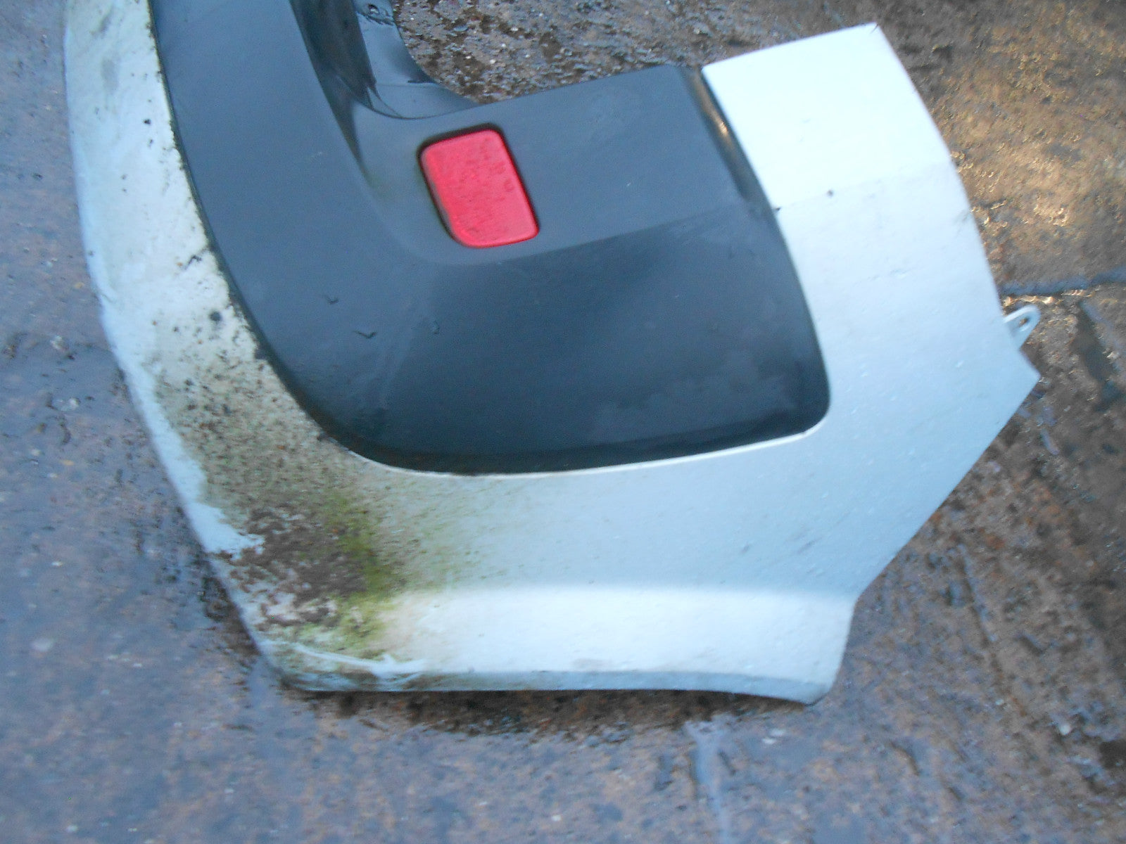 RENAULT SCENIC MK2 2003 COMPLETE REAR BUMPER GREEN