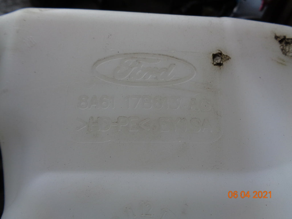 FORD FIESTA MK7 2017 1.25 PETROL WINDSCREEN WASHER BOTTLE 8A6117B613AC