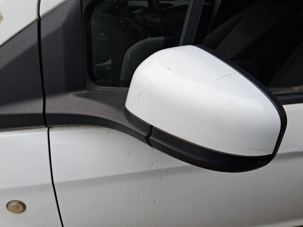 2015 FORD TRANSIT COURIER MK1 NSF PASSENGER FRONT MANUALFOLD WING MIRROR WHITE