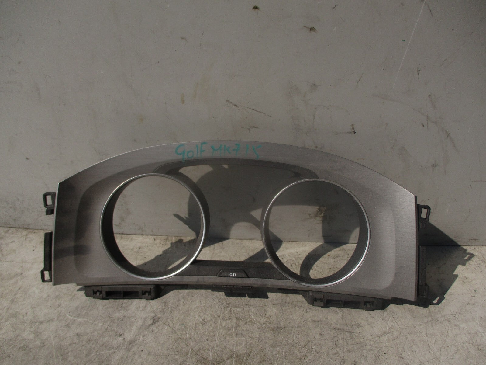 2015 VOLKSWAGEN GOLF MK7 SPEEDO SPEEDOMETER SURROUND TRIM 5G0857059S