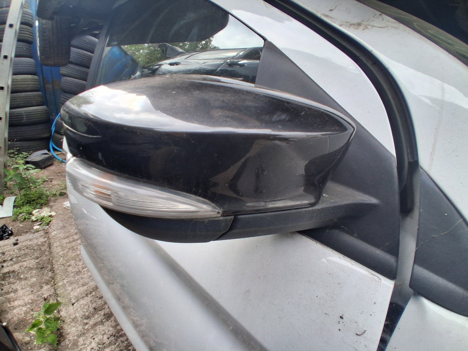 2018 FORD KA + PLUS MK3 OSF DRIVER SIDE POWER FOLD WING MIRROR BLACK