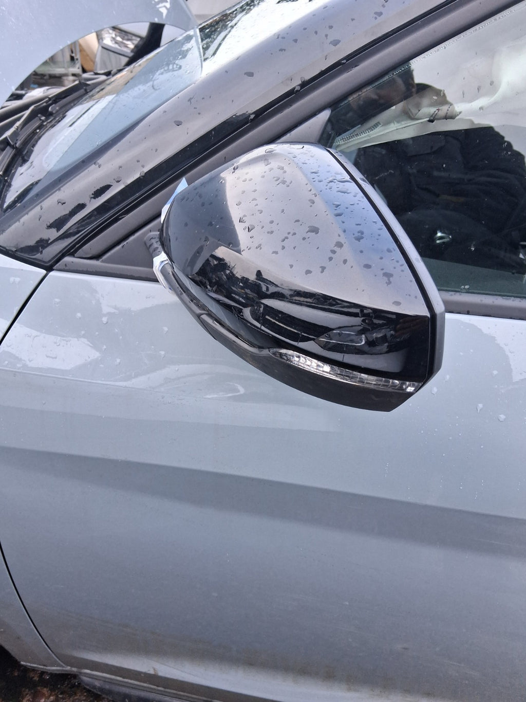 2025 AUDI A1 S LINE MK2 GB NSF PASSENGER SIDE LEFT ELECTRIC WING MIRROR BLACK