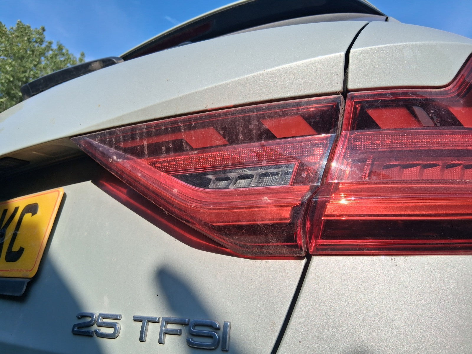 2023 AUDI A1 MK2 OSR DRIVER SIDE REAR INNER LED TAIL LIGHT LAMP