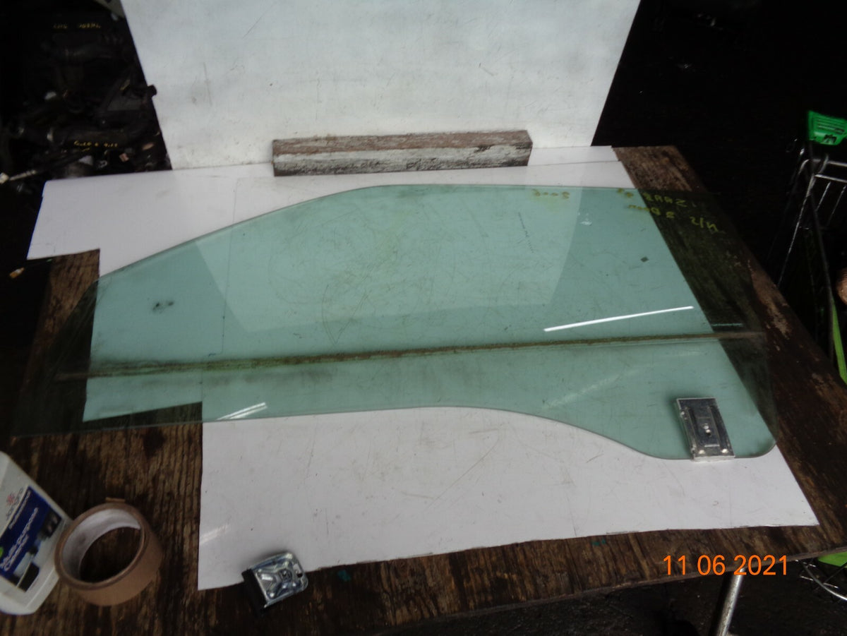 SAAB 93 9-3 CONVERTIBLE 2006 NSF PASSENGER SIDE FRONT WINDOW GLASS PANE
