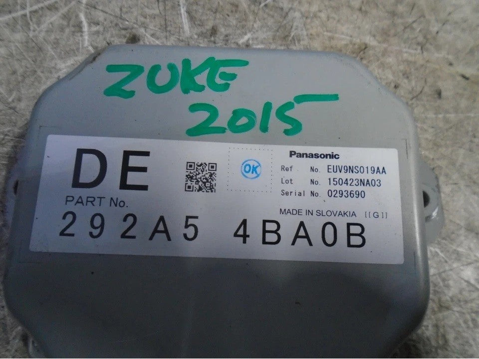NISSAN JUKE 2015 STABILISER CONTROL MODULE ECU 292A54BA0B