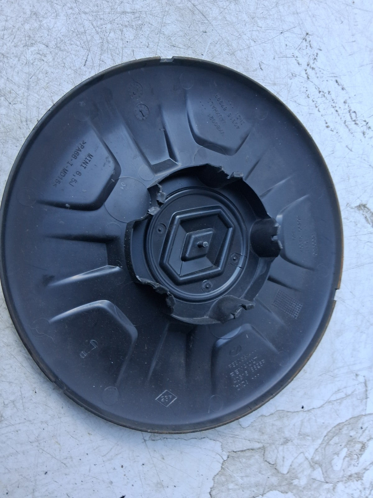 2024 RENAULT MASTER MK3 WHEEL TRIM HUBCAP 403150031R