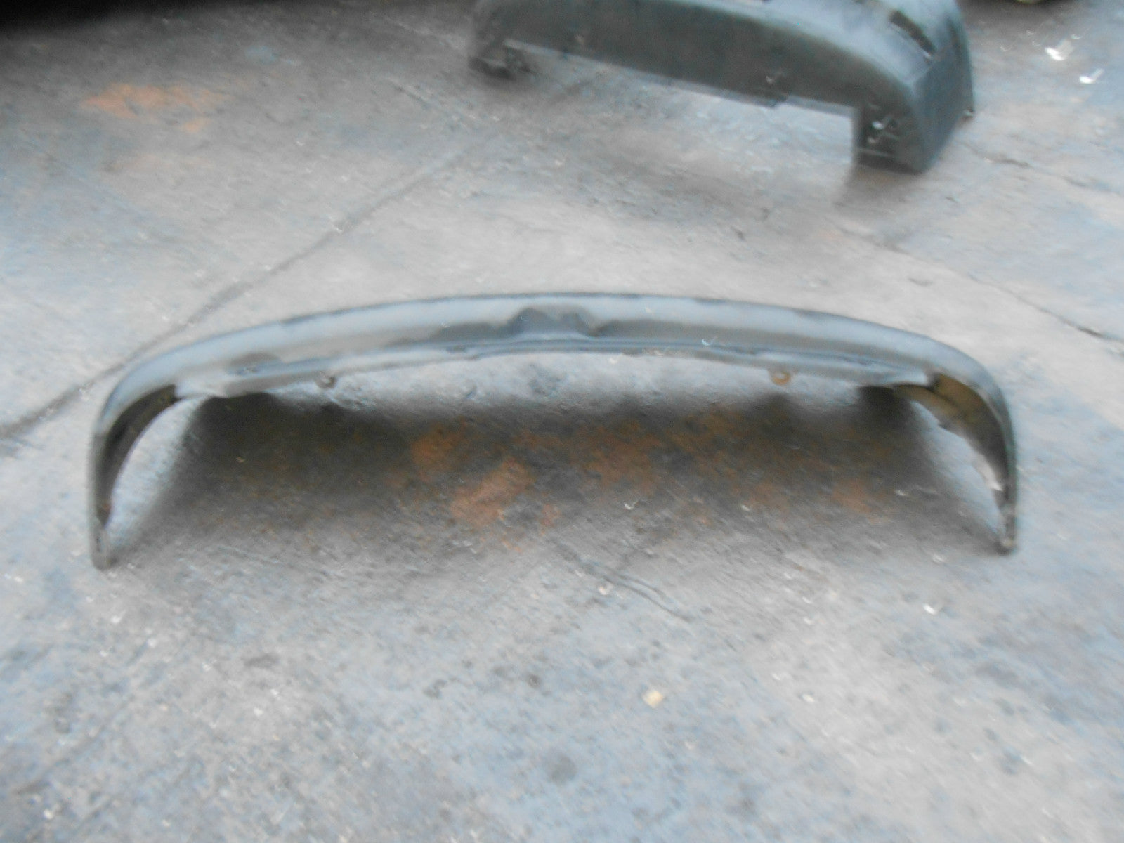 FIAT PUNTO 176 MK1 1998 REAR BACK BLACK PLASTIC BUMPER