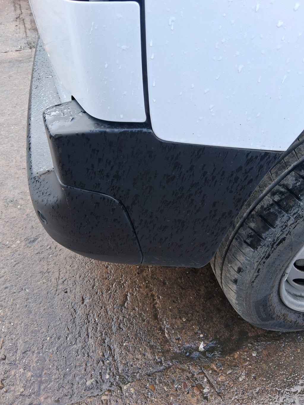 2024 CITROEN BERLINGO MK3 K9 REAR COMPLETE REAR BUMPER BLACK