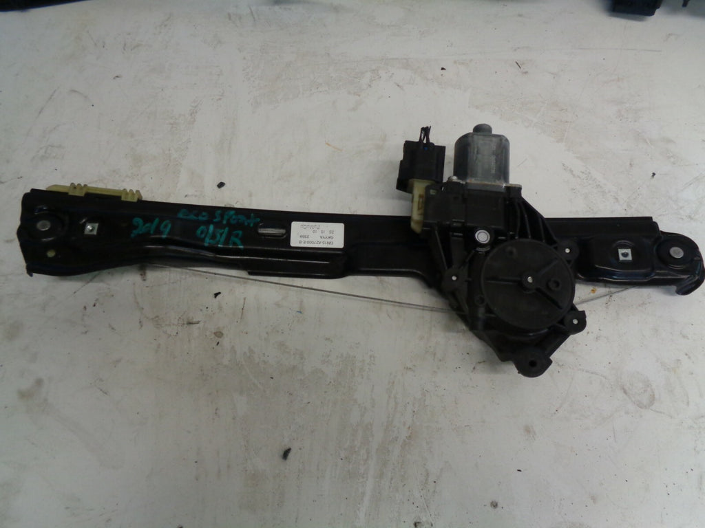 FORD ECOSPORT 2019 5DR OSR DRIVER REAR WINDOW REGULATOR AND MOTOR GN15A27000EB