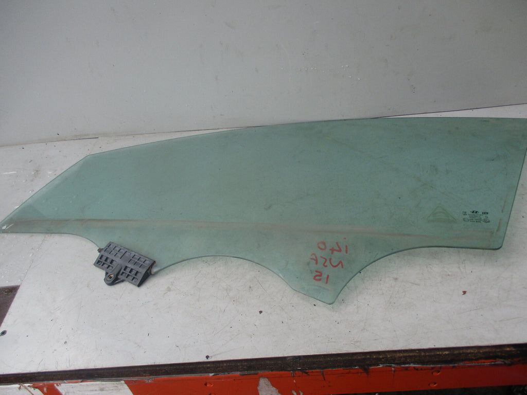 HYUNDAI I40 2015 NSF PASSENGER SIDE FRONT WINDOW GLASS