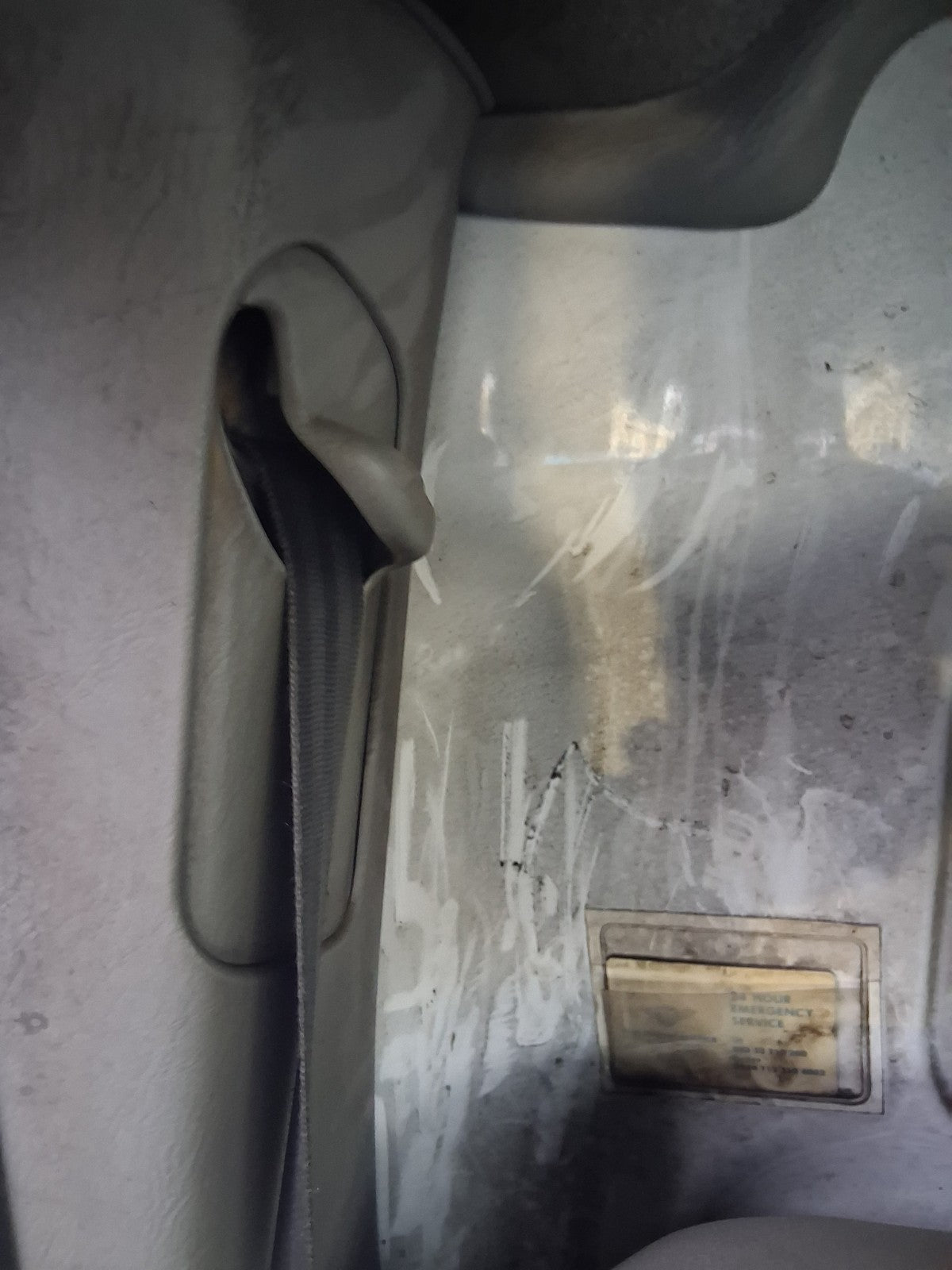 2014 VAUXHALL VIVARO MK1 OSF DRIVER SIDE FRONT RIGHT SEAT BELT