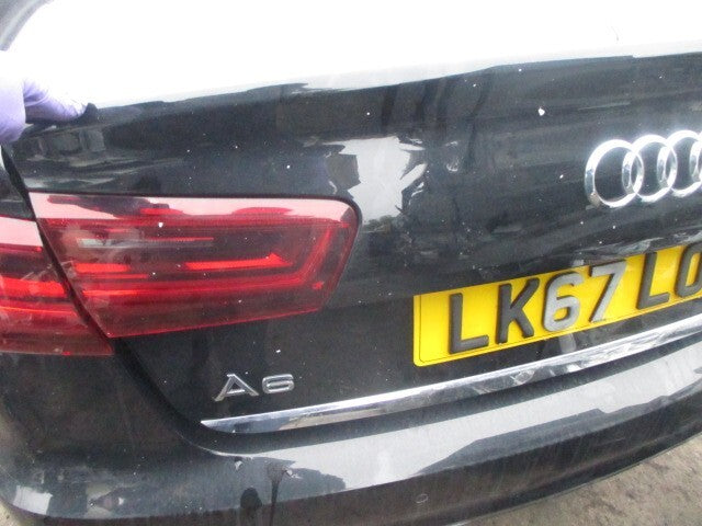 2017 AUDI A6 FACELIFT C7 4G SALOON REAR BARE TAILGATE BOOT LID MYTHOS BLACK LY9T