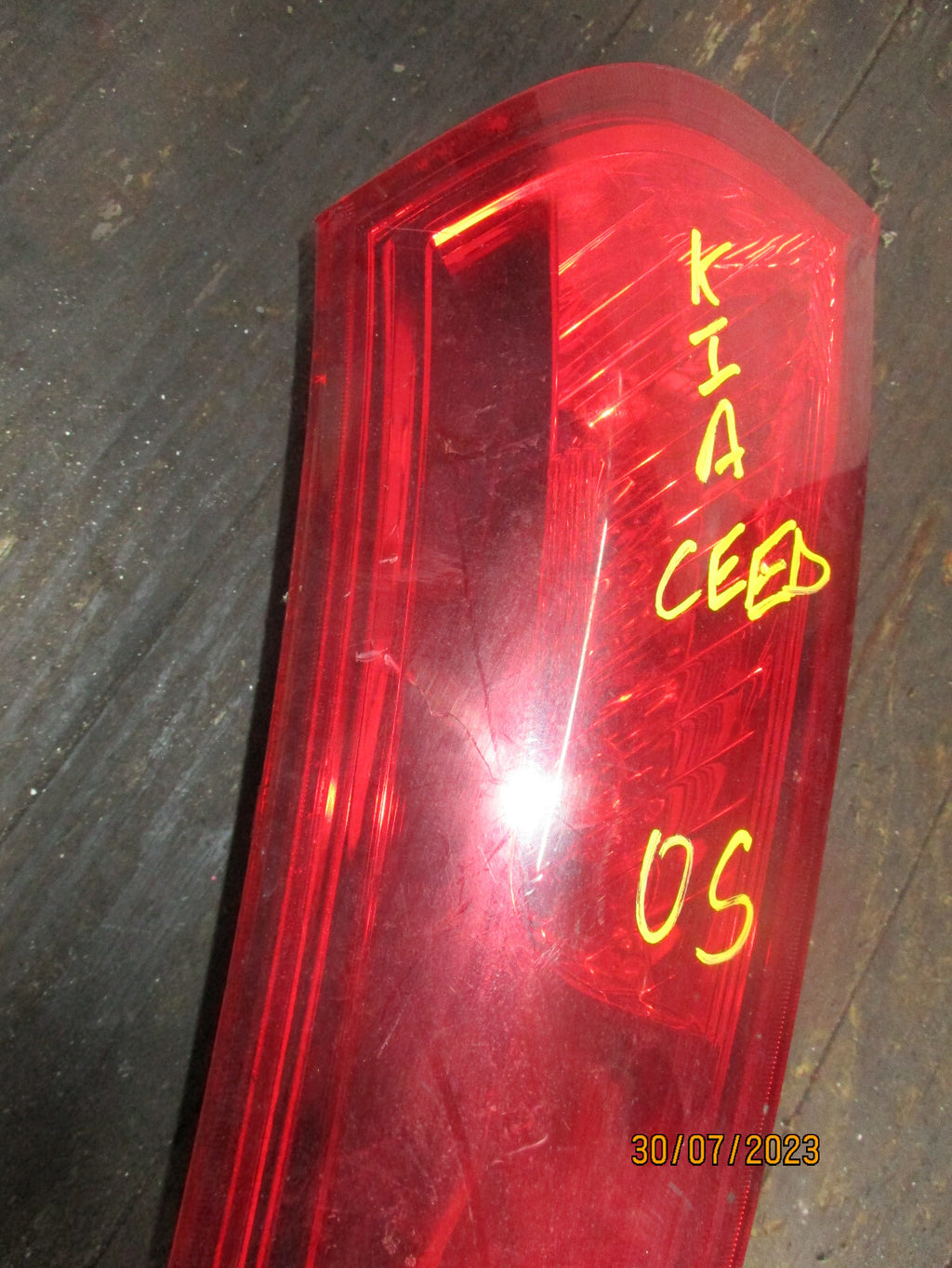 KIA CEED 2008 OSR DRIVER SIDE REAR LIGHT
