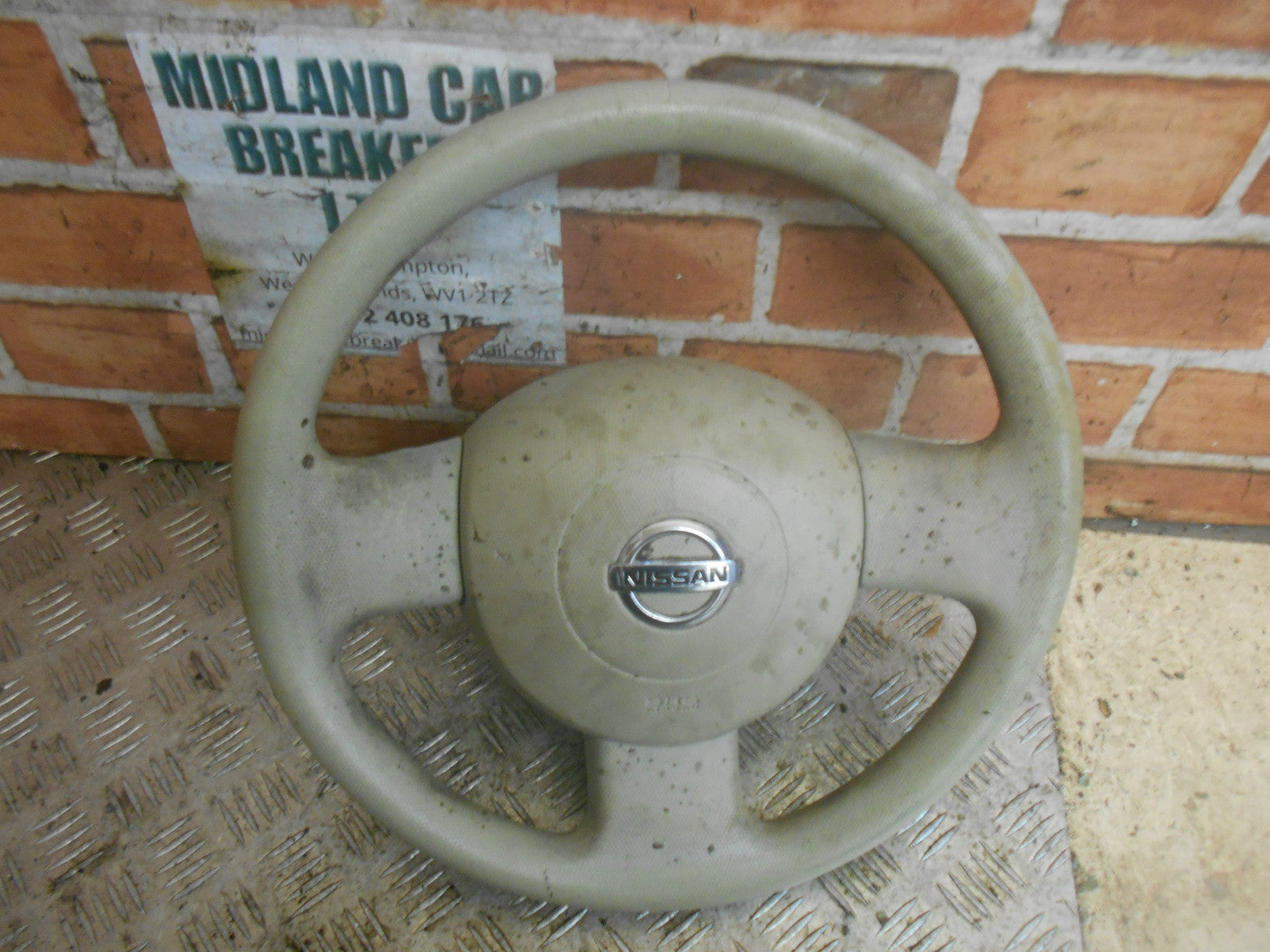 NISSAN MICRA K12 2003 STEERING WHEEL & BAG