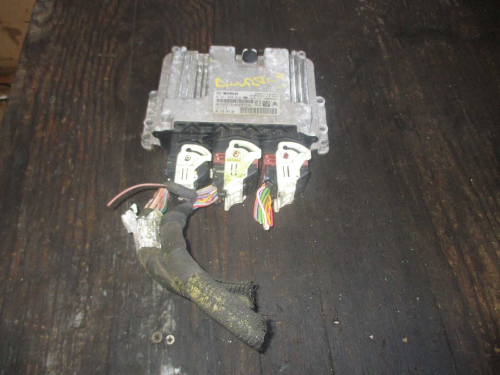 CITROEN DISPATCH 2016 1.6 HDI ECU ENGINE CONTROL MODULE 9807885980