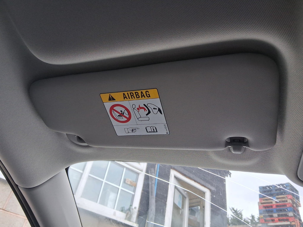 2019 VAUXHALL ASTRA K NSF PASSENGER SIDE FRONT LEFT SUN VISOR SHADE