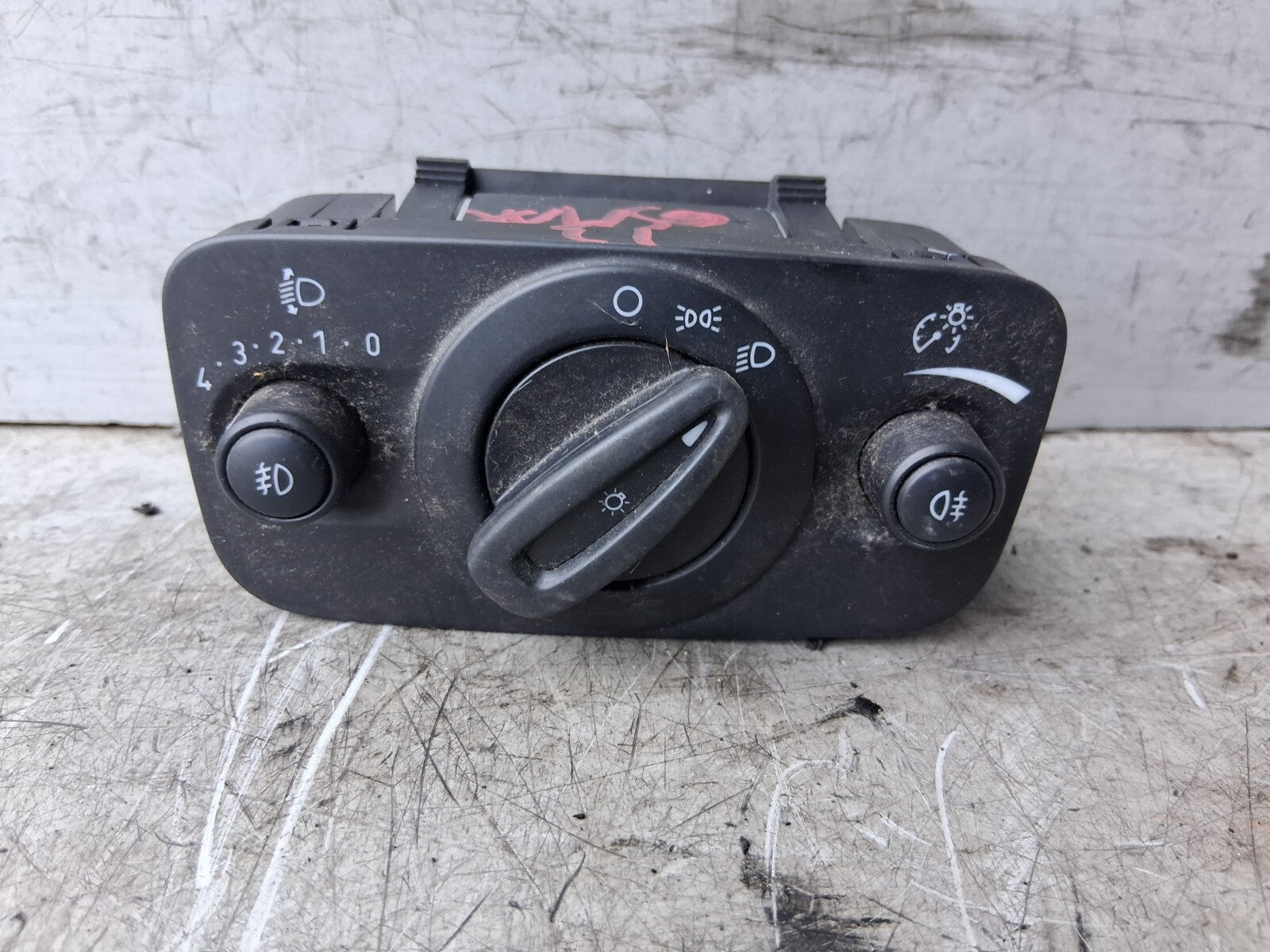 2013 FORD S MAX MK1 HEADLIGHT CONTROL ADJUSTER SWITCH