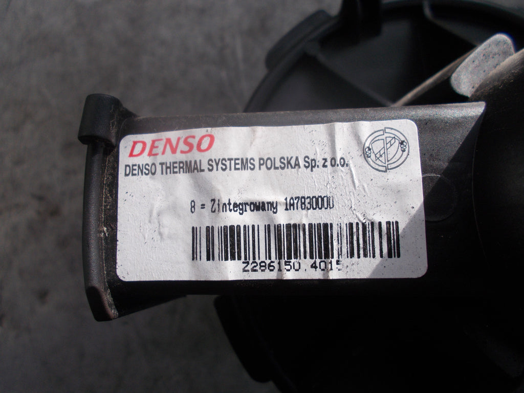 PEUGEOT 108 2017 HEATER BLOWER MOTOR FAN